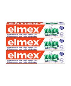 Elmex Junior Trio Toothpaste (3 pcs) - Children's toothpaste 75ml Smaržas - NESAKĀRTOTS