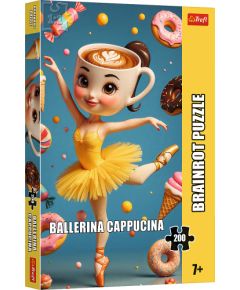 TREFL BRAINROT Puzle Ballerina Cappucina, 200 gab. Puzles