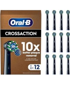 Oral-B Pro Cross Action Sort Birstes uzgaļi 12 gb. Elektriskās zobu birstes, irigatori