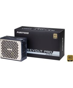 Phanteks Revolt Pro 1000W ATX3.0 Black (black, 1000 watts) Datoru barošanas bloki