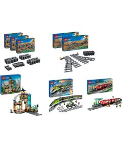 LEGO City Train Station Complete Set Bundle Конструкторы