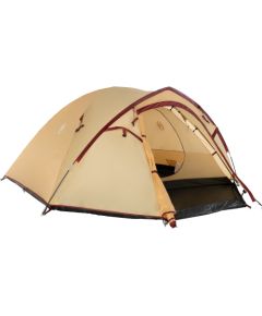 Coleman Darwin 4 Plus Summer Camping Tent 4 Person Beige Dark Red Велосипеды