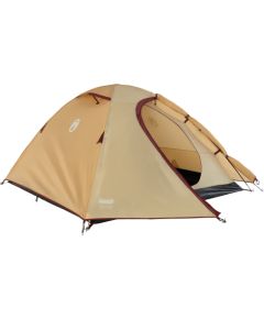 Coleman Darwin 3 Summer Camping Tent 3 Person Beige Dark Red Jaunumi - Sports
