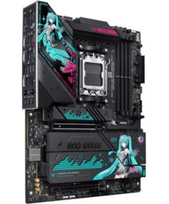 ASUS ROG STRIX X870E-H Gaming Hatsune Miku Edition AMD AM5 ATX Motherboard Mātes plates