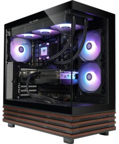 Thermaltake FTW V270WS 9060XT (black/wood, Windows 11 Pro) Персональные компьютеры