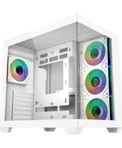 Cooler Master Elite 681 (white, tempered glass x 2) Datoru korpusi