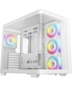 Deepcool CG530U 4F WH (white, curved glass display case) Datoru korpusi
