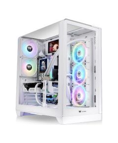 Thermaltake View 390 TG, tower case white, tempered glass x 2 Корпуса