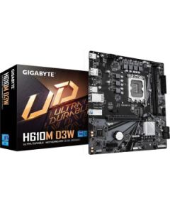 GigaByte H610M D3W (black/grey) - Socket 1700 - motherboard Материнские платы