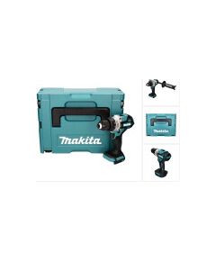 Makita cordless drill/driver DDF486ZJ, 18 volts, blue/black, without battery and charger, in MAKPAC case Jaunumi -Dārzam