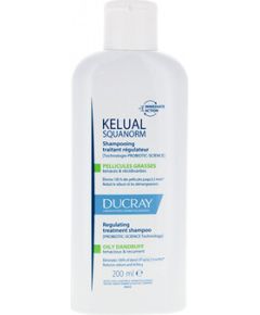 Ducray Kelual Squanorm Regulating Treatment Shampoo - Šampon pro péči o mastné lupy 400ml Уход за волосами