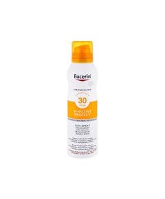 Eucerin Sun Protection Sensitive Protect Sun Spray Dry Touch SPF 30 - Sun Tan 200ml Ķermeņa kosmētika