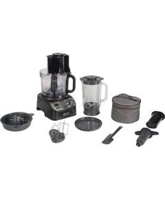 Kenwood compact food processor MultiPro XL Weigh+ black, 1,000 watts, integrated scale, blender attachment Virtuves kombaini