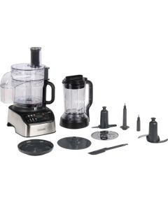 Kenwood MultiPro OneTouch Compact Food Processor (silver/black, 1,000 watts, integrated scale, blender attachment) Virtuves kombaini