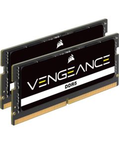 Corsair DDR5 - 64GB -5600 - CL - 48(2x 32 GB) Dual Kit, RAM (black, CMSX64GX5M2A5600C48, Vengeance) Оперативная память (RAM)