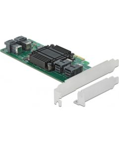 DeLOCK PCI Express x8 card to 4 x internal SFF-8643 NVMe LP, controller Новинки Компьютерная техника