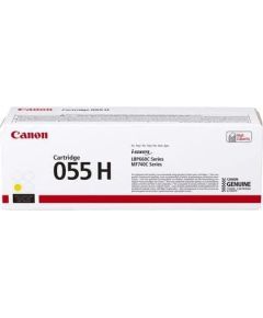 Canon toner Yellow 3017C004 - Cartridge 055H Lāzerprinteru izejmateriāli