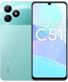 Realme   C51 4/128 GB Mint Green Мобильные телефоны