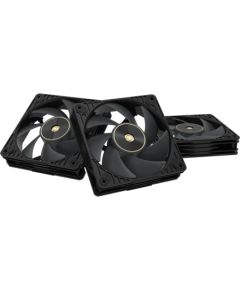 ASUS ProArt PF120 Fan PWM Black 3in1 Computer case 12 cm 3 pc(s) Korpusu dzesēšana