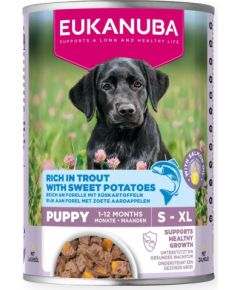 Eukanuba EUK DOG CAN LC PUP AB TRUT&SWPT 400G Suņu barība