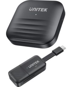 UNITEK V1184A01 AV extender AV transmitter & receiver Black Aдаптеры