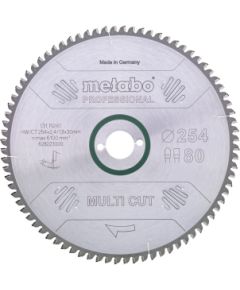 Griešanas disks kokam Metabo Multi cut; 305x2,8x30,0 mm; Z96; -5° Zāģripas