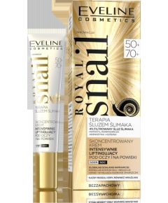 Eveline Cosmetics Eveline Skoncentrowany krem intensywnie liftingujący pod oczy i na powieki na dzień i noc Royal Snail 20ml Sejas kopšana