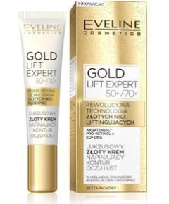 Eveline Cosmetics Eveline Krem pod oczy Gold Lift 15 ml Sejas kopšana