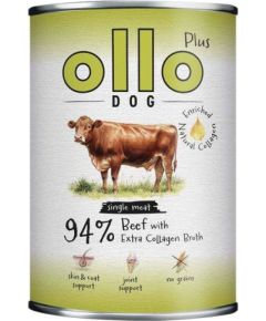 Ollo Ollo Plus Kolagen Wołowina 400g puszka dla psa Suņu barība