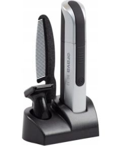 Trymer Orava SC-12 trymer do nosa, 2 głowice tnące, srebrny / czarny Epilatori, bikini trimmeri, sieviešu skuvekļi