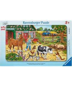 Ravensburger Puzzle Happy Farm Life 15 - 060351 Пазлы