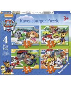 Ravensburger Puzzle 4in1 12/16/20/24 pieces - Paw Patrol Puzles