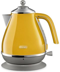 Delonghi ICONA Capitals 1,7 L, yellow - Kettle Tējkannas (elektriskās)