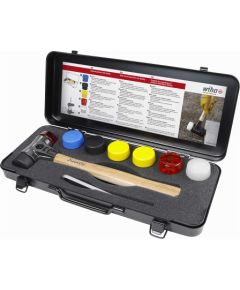 Wiha Soft-faced hammer set Safety, 8 pieces (black/wood) Jaunumi -Dārzam