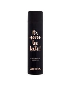 Alcina It´s Never Too Late! Coffein Vital Shampoo 250ml Matu kopšana