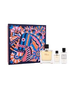 Terre d´Hermes Dárková sada parfum 75 ml, balzám po holení 40 ml a miniaturka 12,5 ml 75ml Dāvanu komplekti