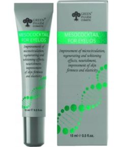 Eveline Cosmetics Eveline GREEN PHARM COSMETICS_Eyelids Mesococktail koktajl pod oczy 15ml Sejas kopšana