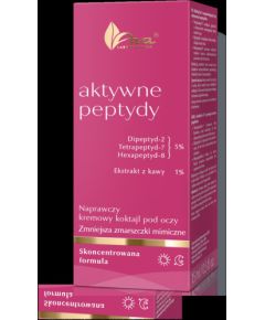 AVA LABORATORIUM_Aktywne Peptydy naprawczy kremowy koktajl do pod oczy 15ml Sejas kopšana