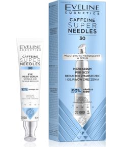 Eveline Cosmetics EVELINE Caffeine Super Needles 30 Mezo-serum pod oczy - reduktor zmarszczek i objawów zmęczenia 15 ml Sejas kopšana