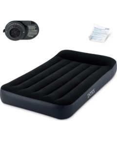 Piepūšamais matracis guļamvieta 191x99 cm vienguļamā gulta INTEX 64146ND Надувные кровати и матрасы, Подушки