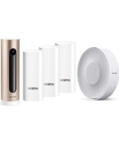 Zestaw kamery z czujnikami oraz syreną Netatmo NBU-ICCS Video novērošanas kameras