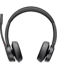 HP Poly Voyager 4320 UC Stereo USB-A Headset +BT700 USB-A Adapter +Charging Stand Наушники