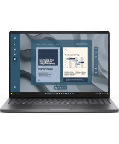 Dell Pro 16 PC16255 AMD Ryzen 3 210 8GB 512GB SSD 16.0" FHD+ AMD Radeon 740M FgrPr FHD IR Cam Mic WLAN + BT US Backlit Kb 3 Cell W11Pro Portatīvie datori