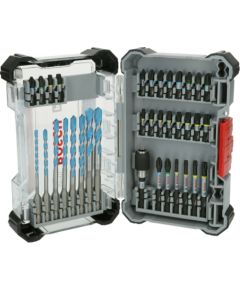 Urbju un skrūvgriežu uzgaļu komplekts Bosch 2608521U82; 1/4''; 35 gab. Piederumi urbjiem