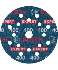 Smilšpapīrs ekscentra slīpmašīnai Bosch 2608902415; 125 mm; P400; 50 gab. Различные диски