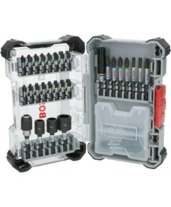 Skrūvgriežu uzgaļu komplekts Bosch 2608521U76; 33 gab. Piederumi urbjiem