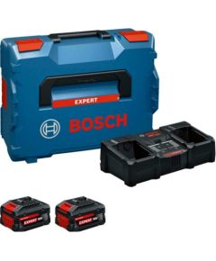 Piederumu komplekts Bosch 1600A0373X; 18 V; 2x8,0 Ah; Li-ion Akumulatori