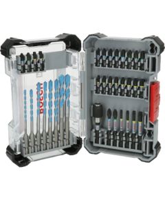 Urbju un skrūvgriežu uzgaļu komplekts Bosch 2608522518; 35 gab. Piederumi urbjiem