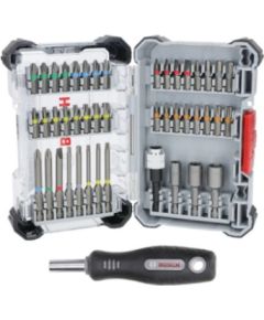 Skrūvgriežu uzgaļu komplekts Bosch 2607017733; 45 gab. Piederumi urbjiem