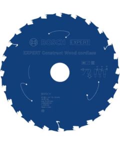 Griešanas disks kokam Bosch 2608902211; 190x30x1,0 mm; Z24; 18° Zāģripas